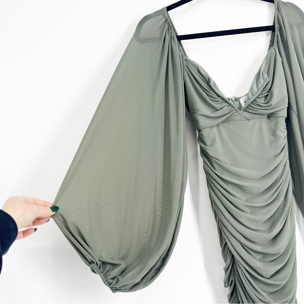 Hello Molly Olive Wings in the Sky Dress Women’s Size S Small - Picture 7 of 8
